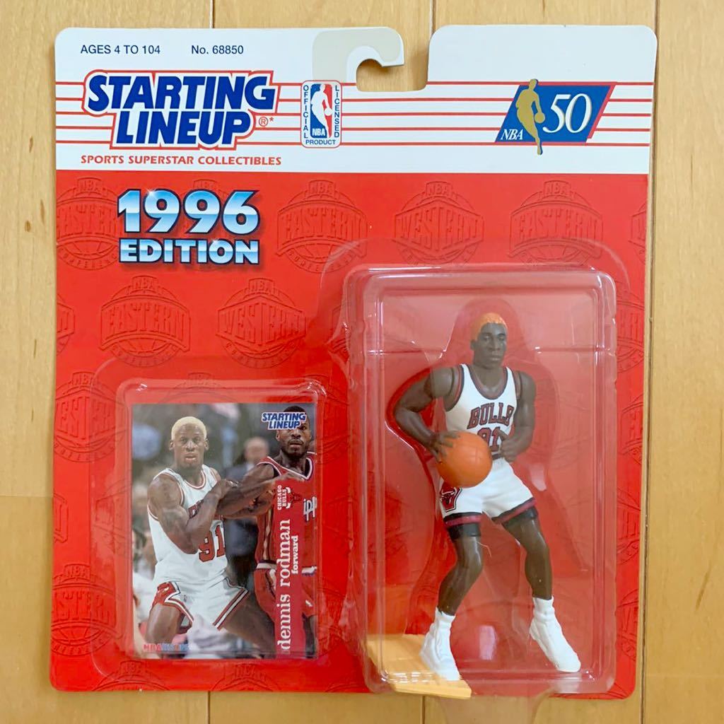 kena-NBA starting line-up 1996 EDITION Dennis rod man hair color different 3 kind set 