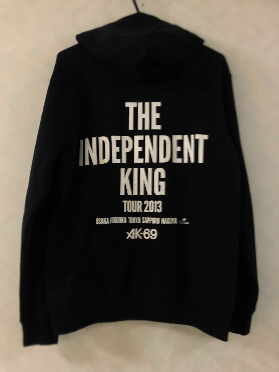 AK-69 Rord to The Independent King パーカー Yahoo!オークション - AK-69 TOUR 2013 THE INDEPENDENT KING