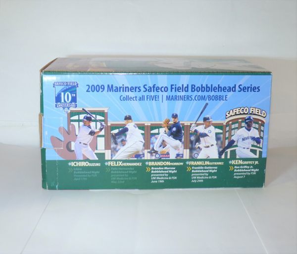 MLB：シアトル・マリナーズ(UW Medicine製)　ボブルヘッド人形　2009　#35　BRANDON　848562AA1010-289F_画像3