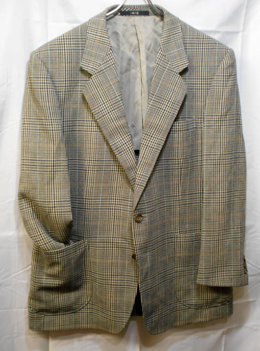  VINTAGE DAKS Summer Wool Jacket M-L　中古良品