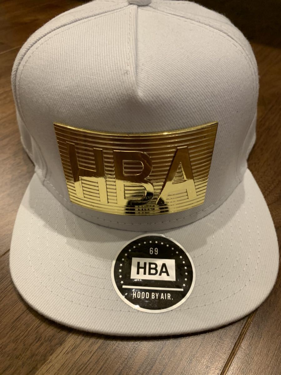 HBA スナップバックキャップ　ホワイト_画像1