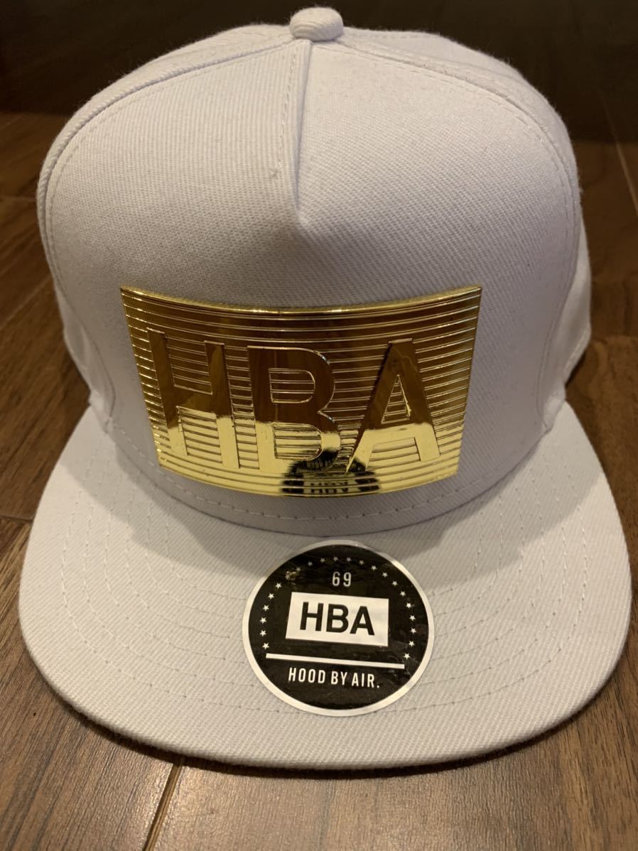 HBA スナップバックキャップ　ホワイト_画像3