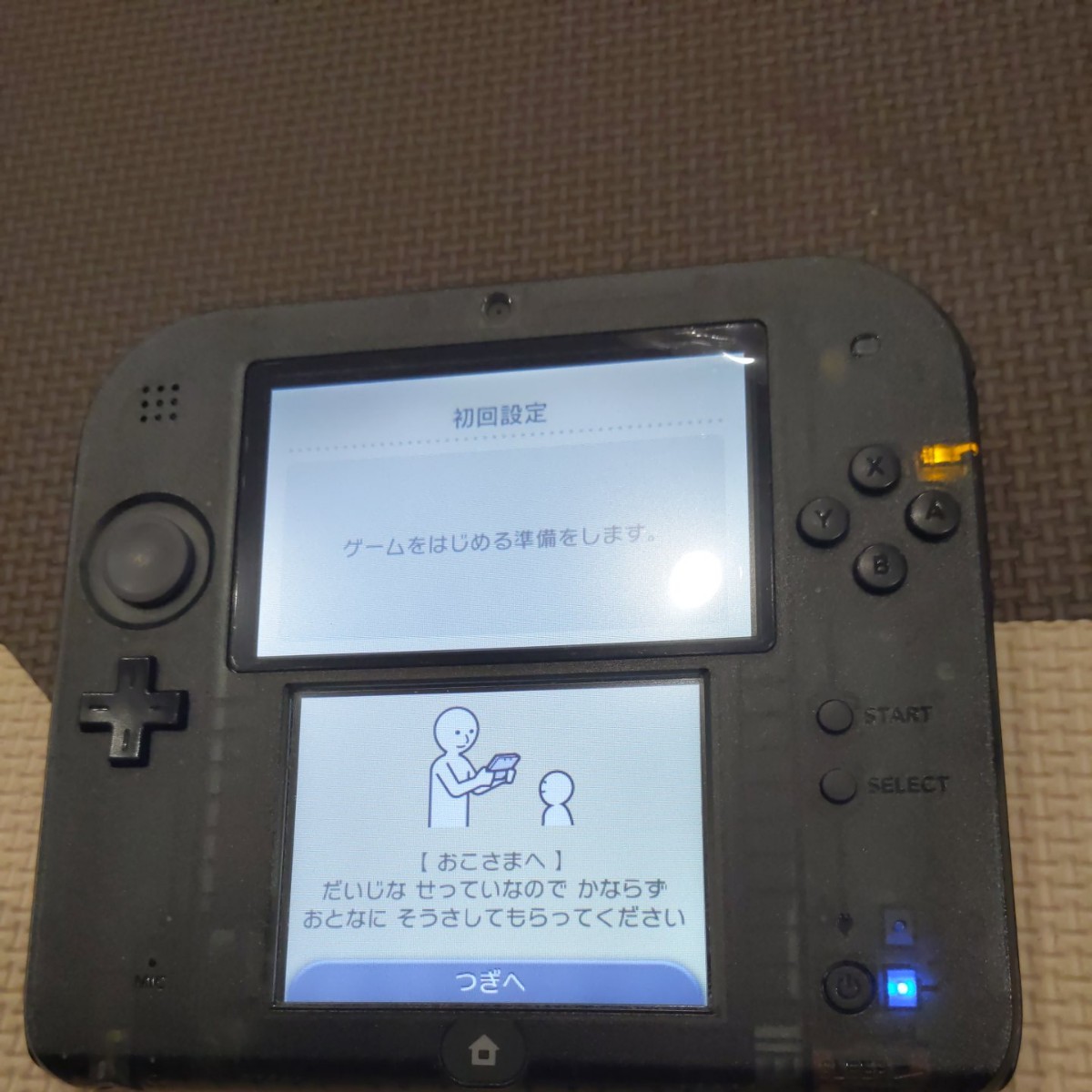 ニンテンドー2DSクリア ブラック　 Nintendo