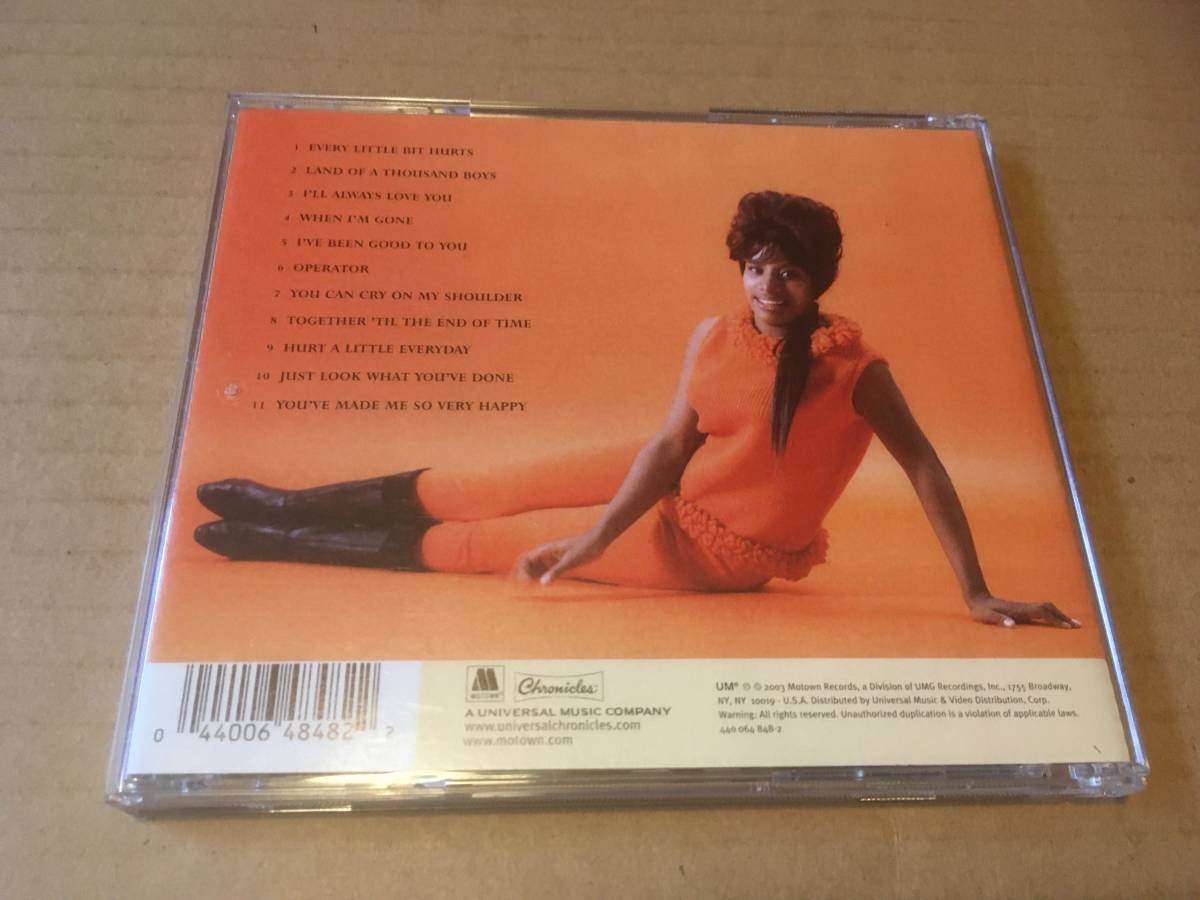 ブレンダ・ホロウェイ●輸入盤「The Best Of Brenda Holloway:20th Century Masters:Millennium Collection」●ベスト_画像2