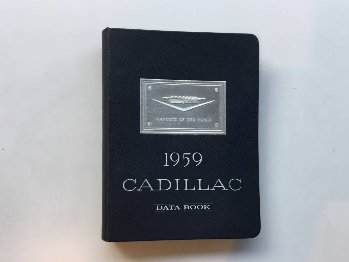 1959 year Cadillac dealer album data book original Vintage Ame car 1959 Cadillac Dealer Album Data Book