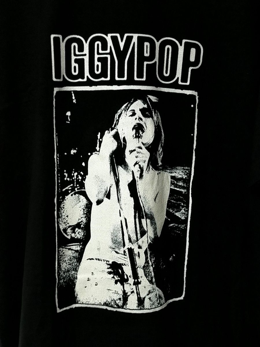 イギーポップ IGGY POP ツアーTシャツ Lサイズ 新品】イギーポップ Tシャツ Iggy Pop Lサイズ|Yahoo!フリマ
