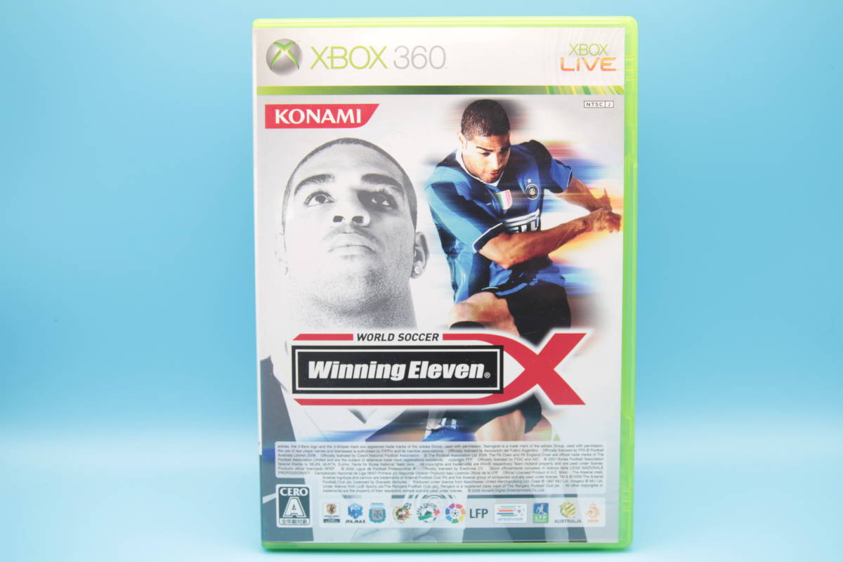 X-BOX ワールドサッカーウイニングイレブン X World Soccer Winning Eleven X - Microsoft Xbox 360 game 805_画像1