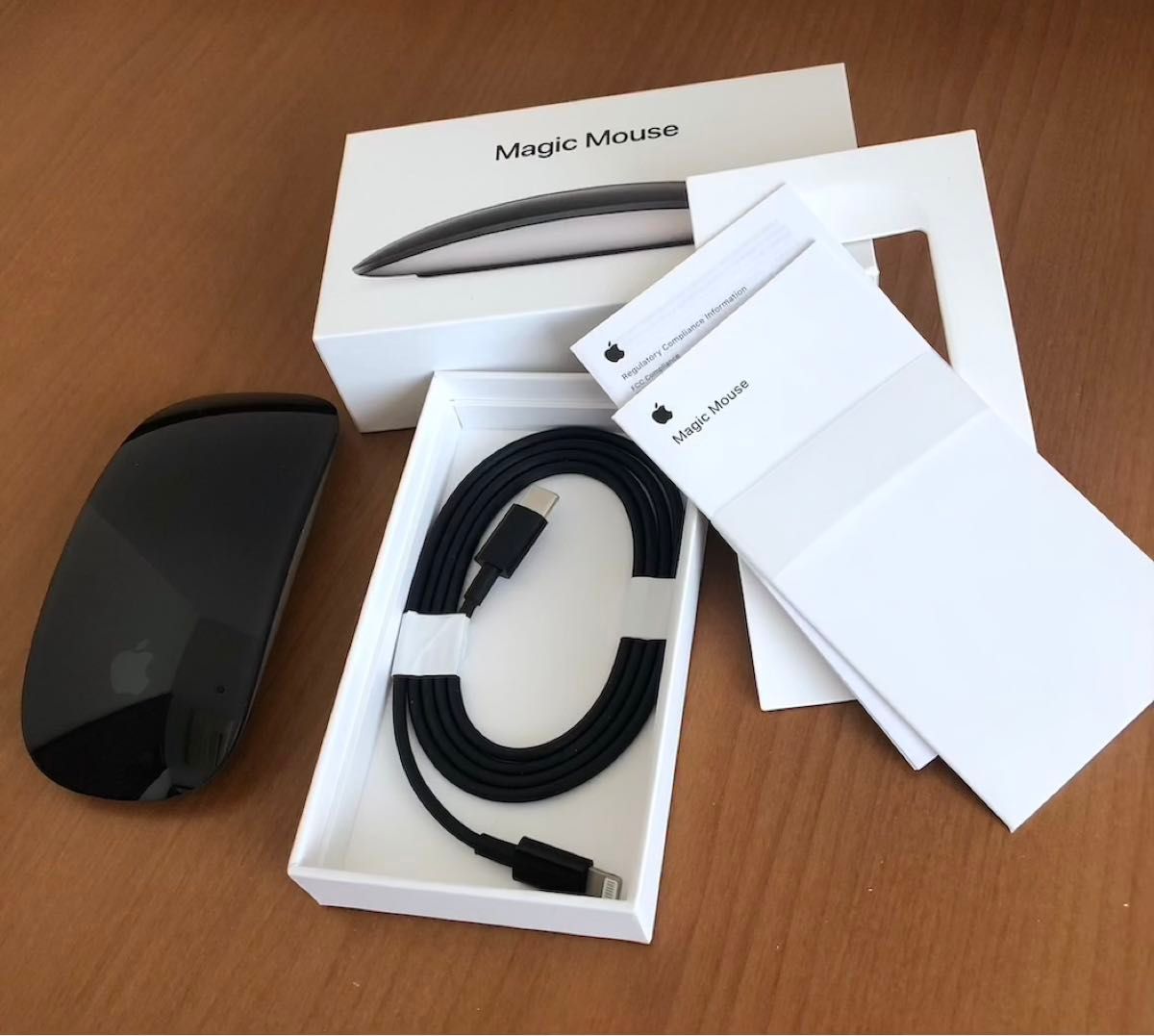 新品にちかい/超美品】Apple Magic Mouse BLACK ブラック