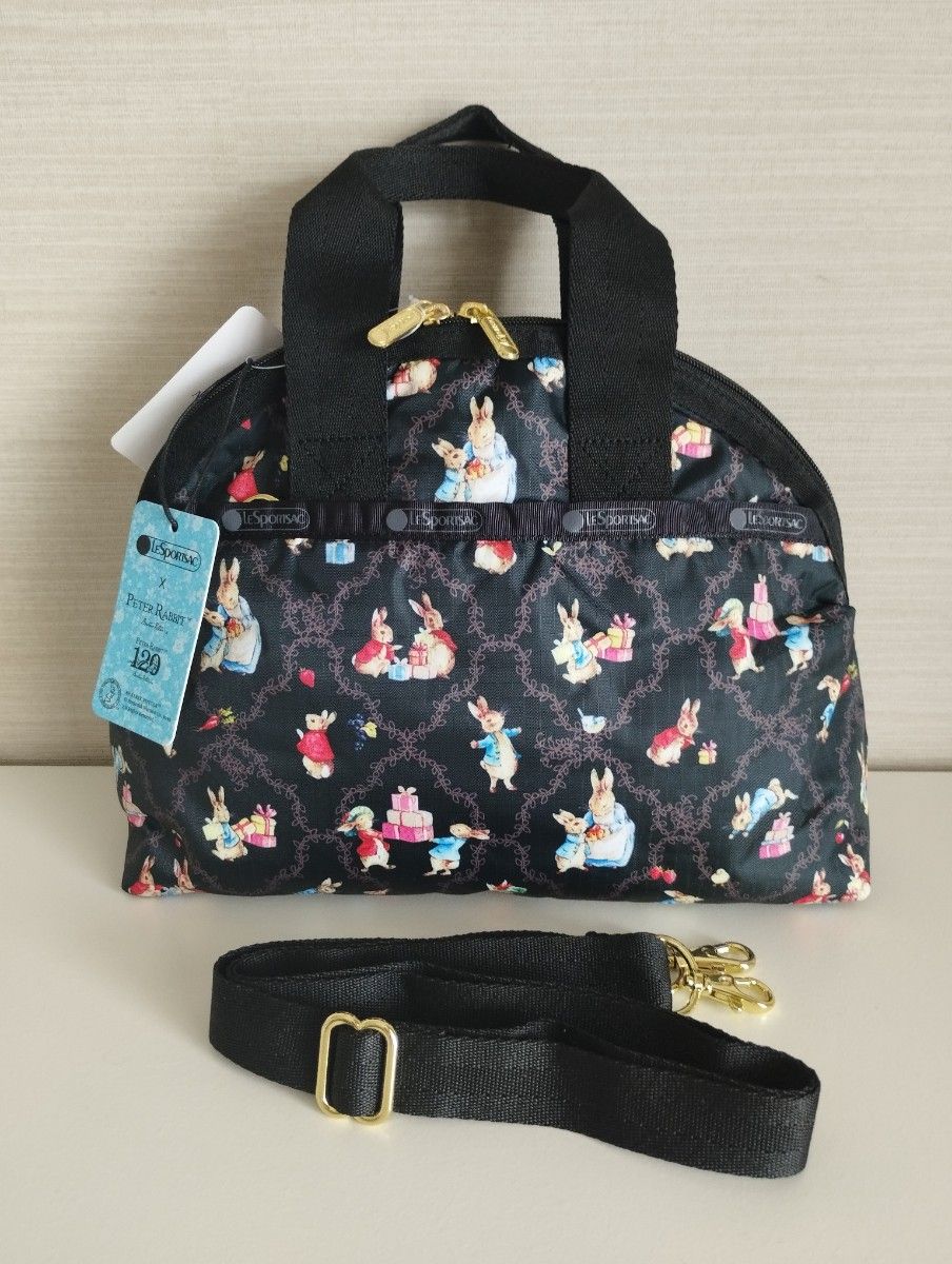 【新品】レスポートサック ピーターラビットブラック 2WAYショルダーバック レスポートサック ピーターラビット ショルダーバッグ|Yahoo
