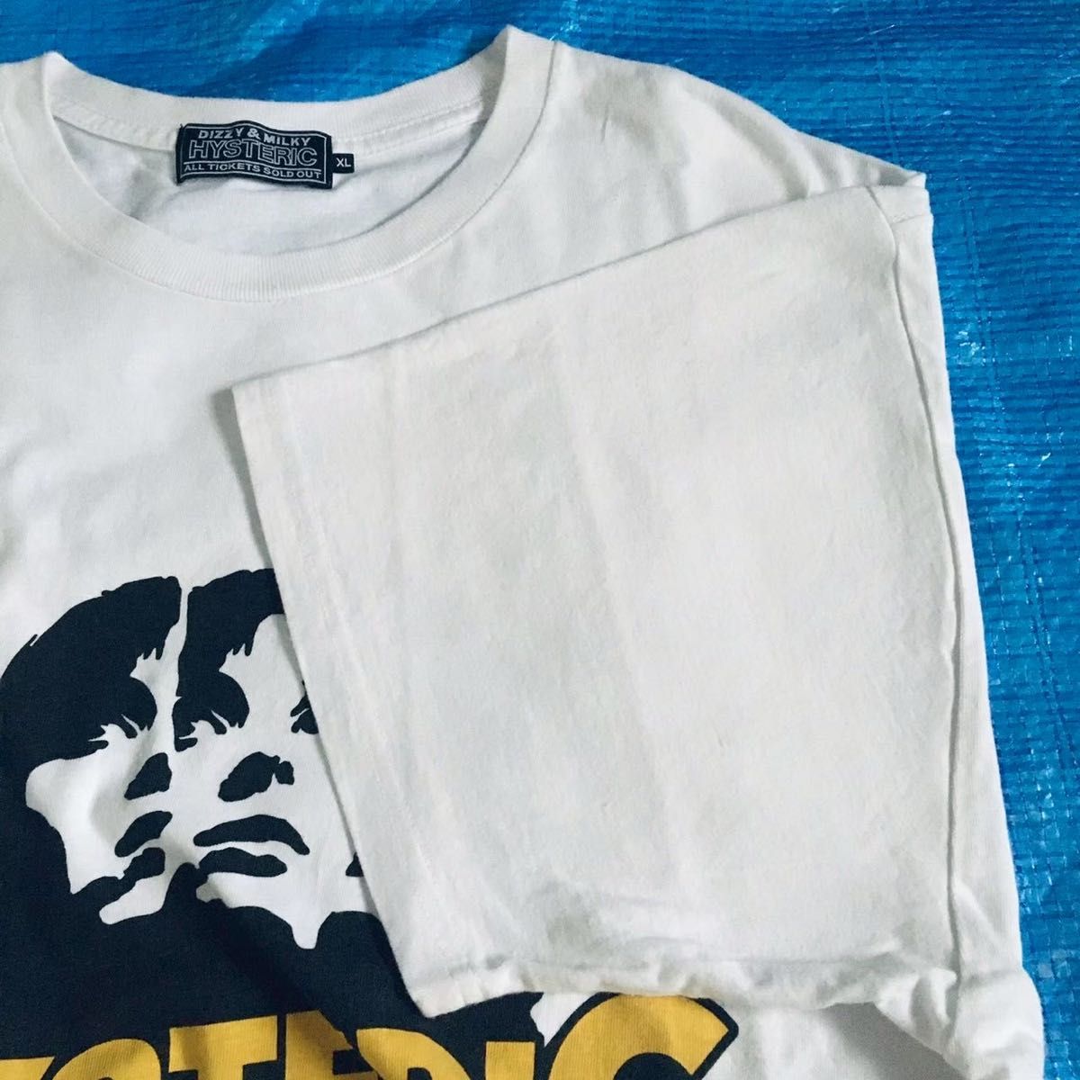 極美品✨ヒステリックグラマー Tシャツ ヒスラバーワンピース ヒスガール XL 極美品 ヒステリックグラマー Tシャツ 2023 ヒスガール ホワイト