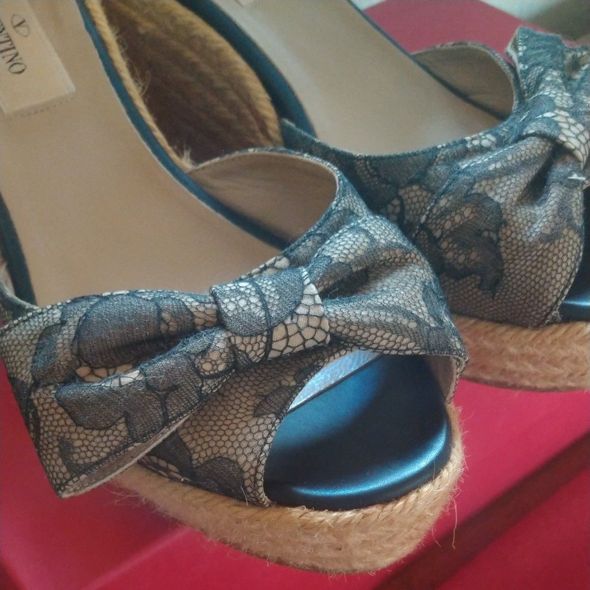valentino☆バレンチノ.ウェッジソールサンダル ヴァレンティノ VALENTINO ウェッジソールサンダル36 5|Yahoo