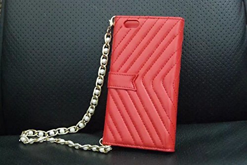 iphone6s leather case iPhone 6s case iphone6/6s leather case notebook type handbag red 1
