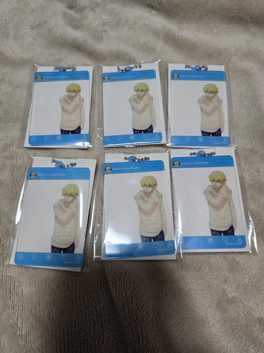 新品★東京リベンジャーズ【松野千冬】セブンイレブン★アクリルキーホルダー★セット セブンイレブン非売品 東京リベンジャーズ オリジナルアクリル