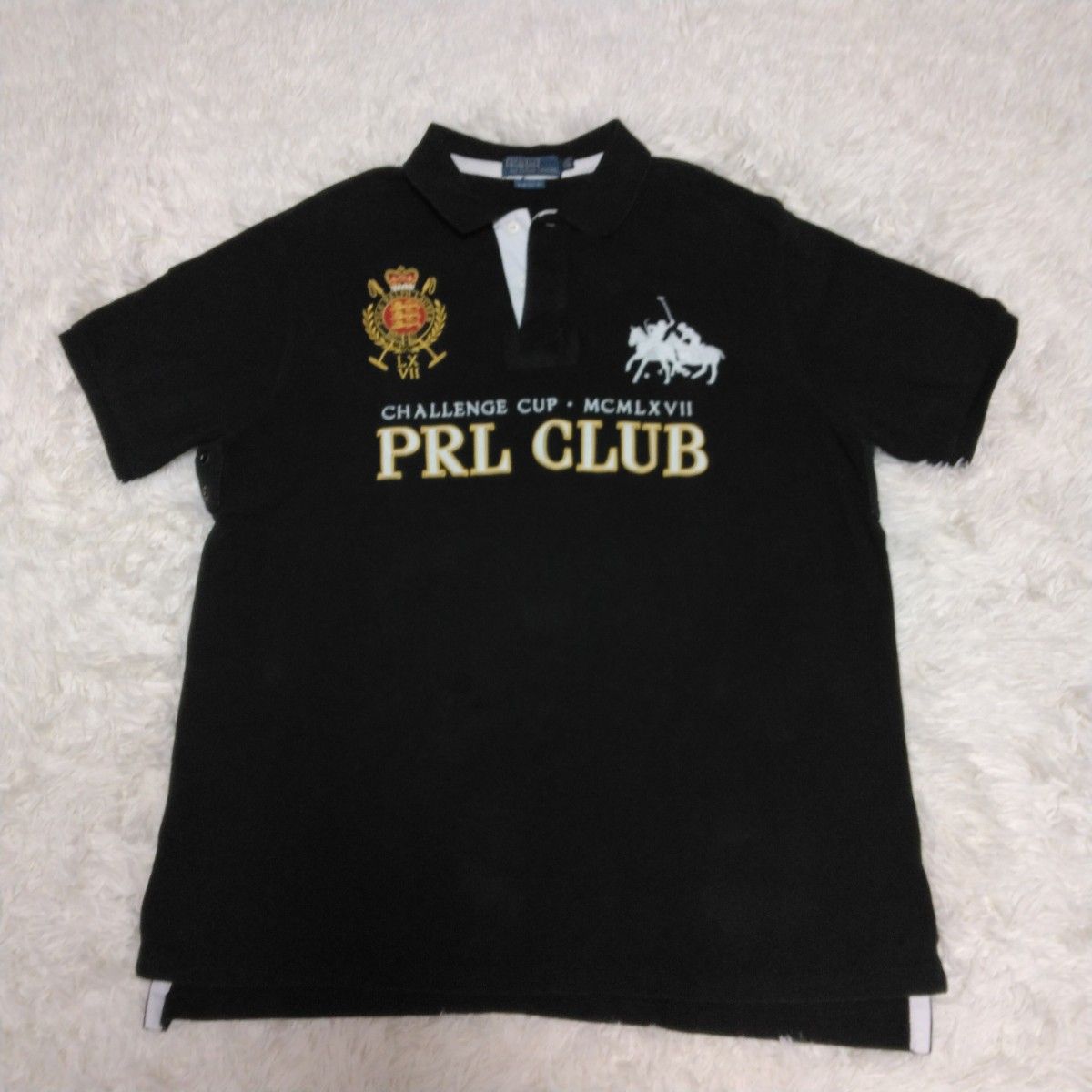 レア ビッグサイズ 90s ラルフローレン 2nd regt ラガーシャツ 半袖 希少サイズ 90s ポロ ラルフローレン 半袖 ラガーシャツ