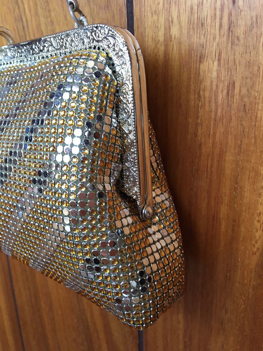 * party bag spangled clutch bag Kirakira gorgeous on goods Gold silver beautiful goods *