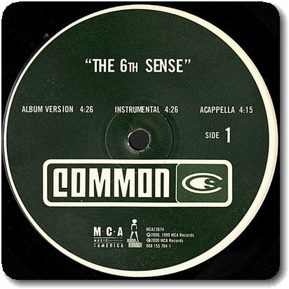 【○21】Common/The 6th Sense/12''/Dooinit/Bilal/J Dilla/James Yancey/Slum Village/Jay Dee/Gang Starr/DJ Premier_画像1