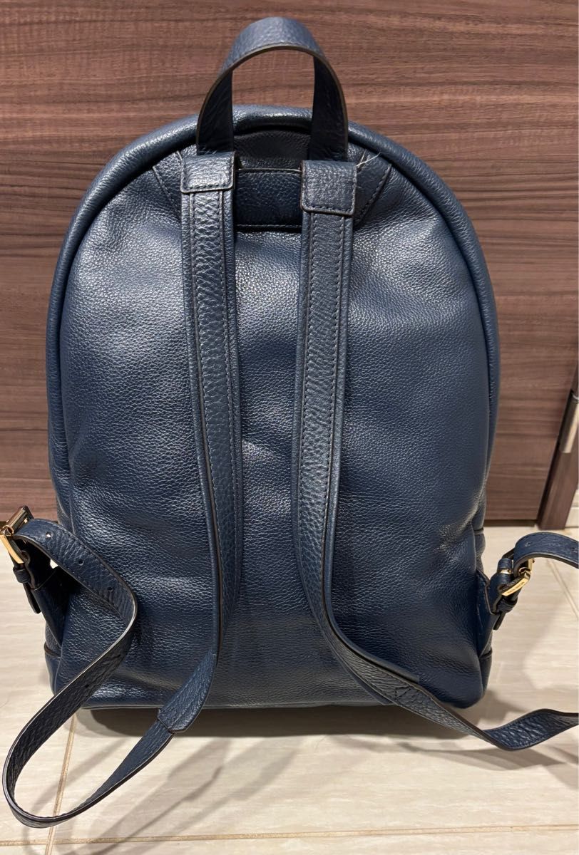 MICHAEL KORS ネイビー リュック MICHAEL KORS リュック ネイビー レザー|Yahoo!フリマ(旧