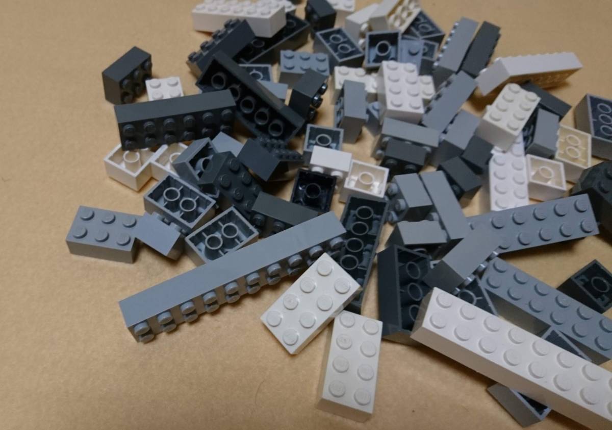 レゴ　パーツ　基本ブロック　白、灰色　同梱可 LEGO brick (p10)_画像4