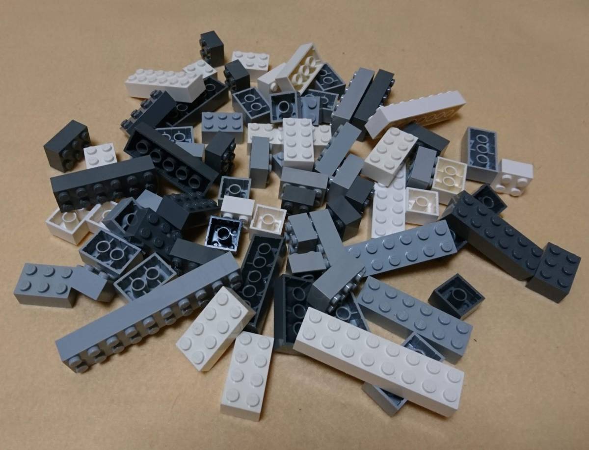 レゴ　パーツ　基本ブロック　白、灰色　同梱可 LEGO brick (p10)_画像1