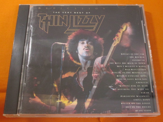 !!!sin* Rige .THIN LIZZY [ Dedication: The Very Best Of Thin Lizzy ] domestic record!!!