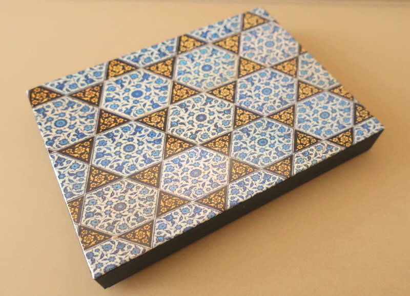  photograph Turkey i Stan b-rutop capsule . dono tile geometrical pattern wooden panel processing .. cut . size 