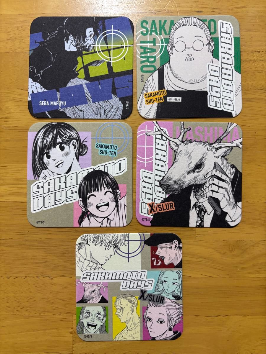 サカモトデイズ サカデイ SAKAMOTO DAYS コースター 勢羽真冬 SAKAMOTO DAYS サカモトデイズ アートコースター 第1弾 勢羽真冬