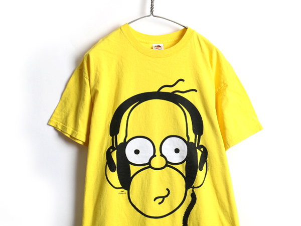 大きいサイズ Xl 00 S シンプソンズ オフィシャル ビッグ プリント 半袖 Tシャツ メンズ レディース 古着 キャラクター 黄 Simpsons イラスト キャラクター 売買されたオークション情報 Yahooの商品情報をアーカイブ公開 オークファン Aucfan Com
