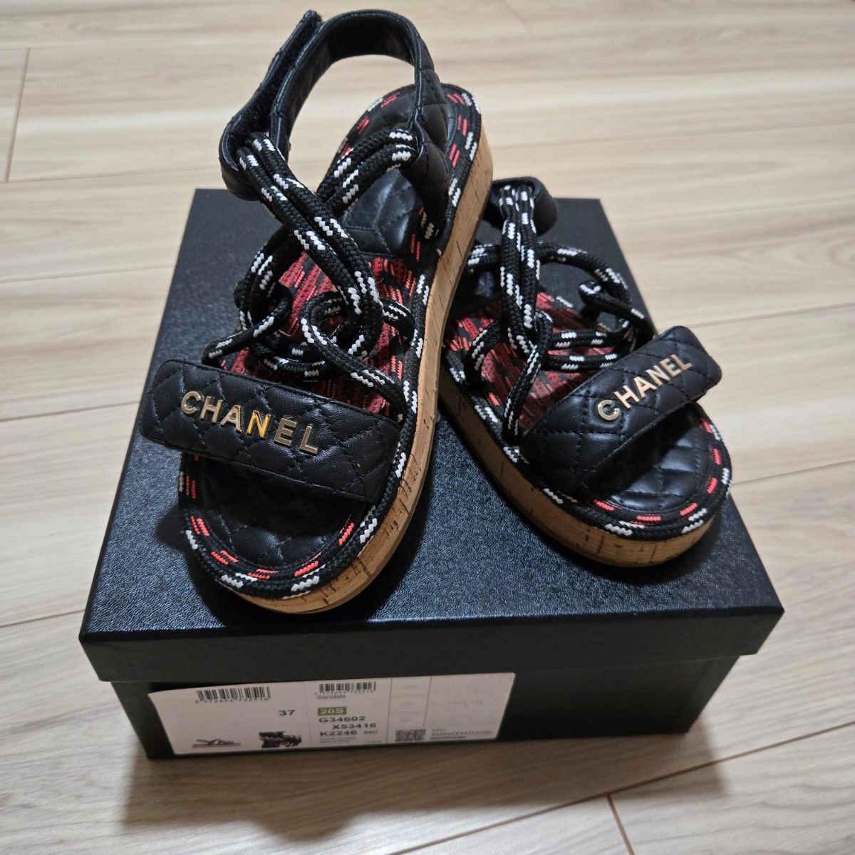 CHANELサンダル37サイズ シャネルサンダル37|Yahoo!フリマ(旧PayPayフリマ)
