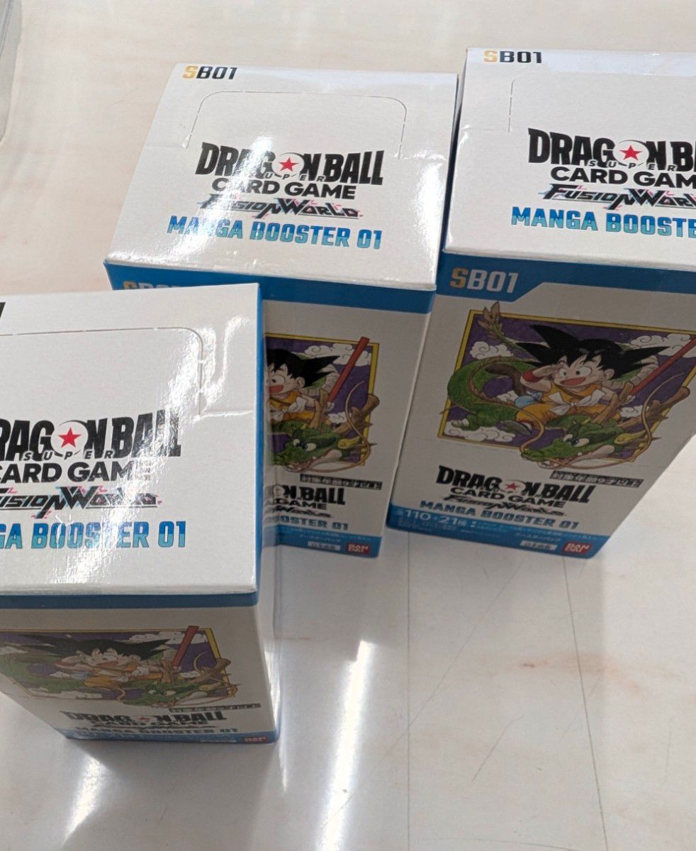 【新品未開封・テープ付き】ドラゴンボール マンガーブースター ドラゴンボール フュージョンワールド マンガブースター テープ