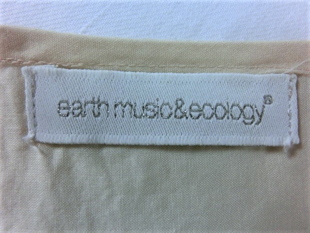 ★美品 ★レースが素敵！！◆earth music & ecology (アースミュージックアンドエコロジー)◆ノースリーブ　チェニック丈_画像5