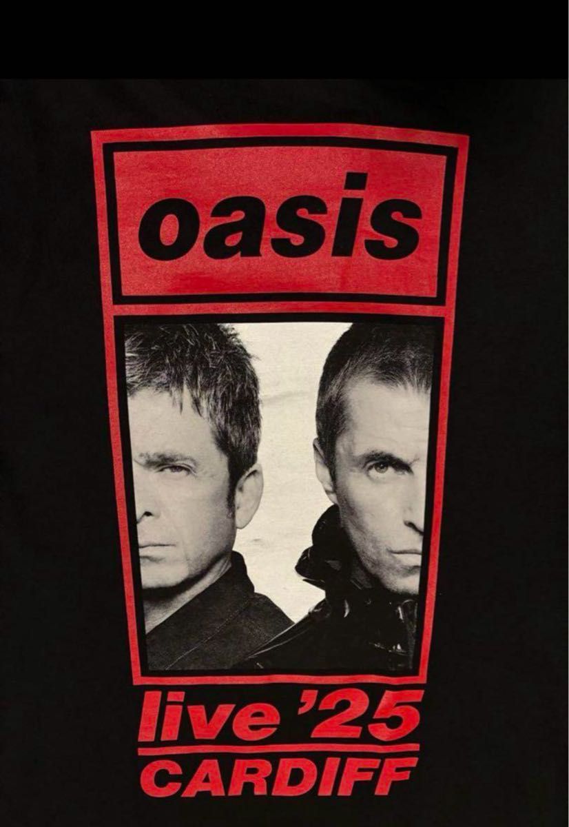 【Mサイズ正規品新品】oasis ライブTシャツ カーディフ25.7.4 正規品新品】oasis ライブTシャツ カーディフ|Yahoo!フリマ(旧