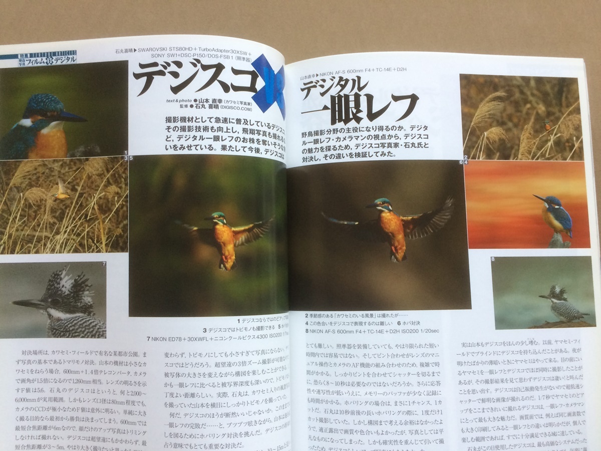 BIRDER バーダー 2005年3月号★野鳥写真 フィルムｖｓデジタル★淡水ガモの識別 #鴨 カモ 見分け方