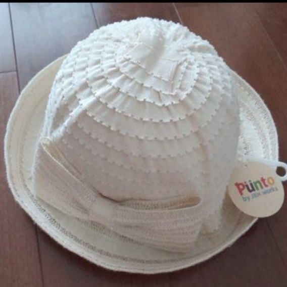 Paypayフリマ 新品 54センチ Punto 帽子 女の子 Paypayフリマ 新品 54センチ Punto 帽子 女の子