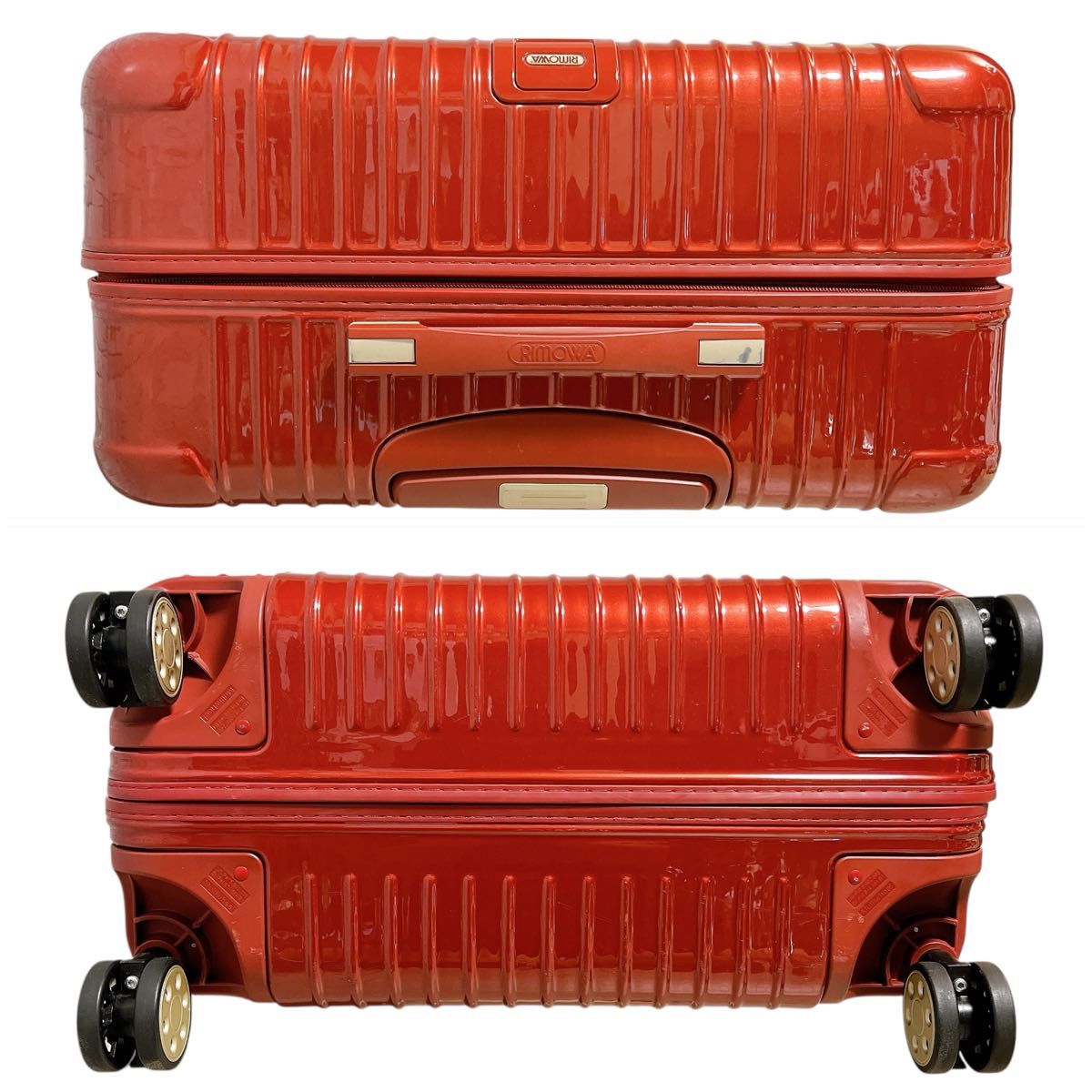 美品 RIMOWA SALSA 104L 大容量 キャリーケース 4輪 ブラウン リモワ RIMOWA サルサデラックス SALSA DELUXE 104L キャリー