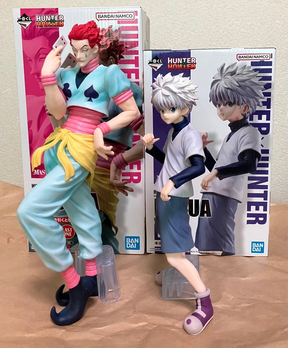 HUNTER×HUNTER 一番くじ フィギュアまとめ② HUNTER×HUNTER 一番くじ ヒソカ キルア フィギュア 2点セット