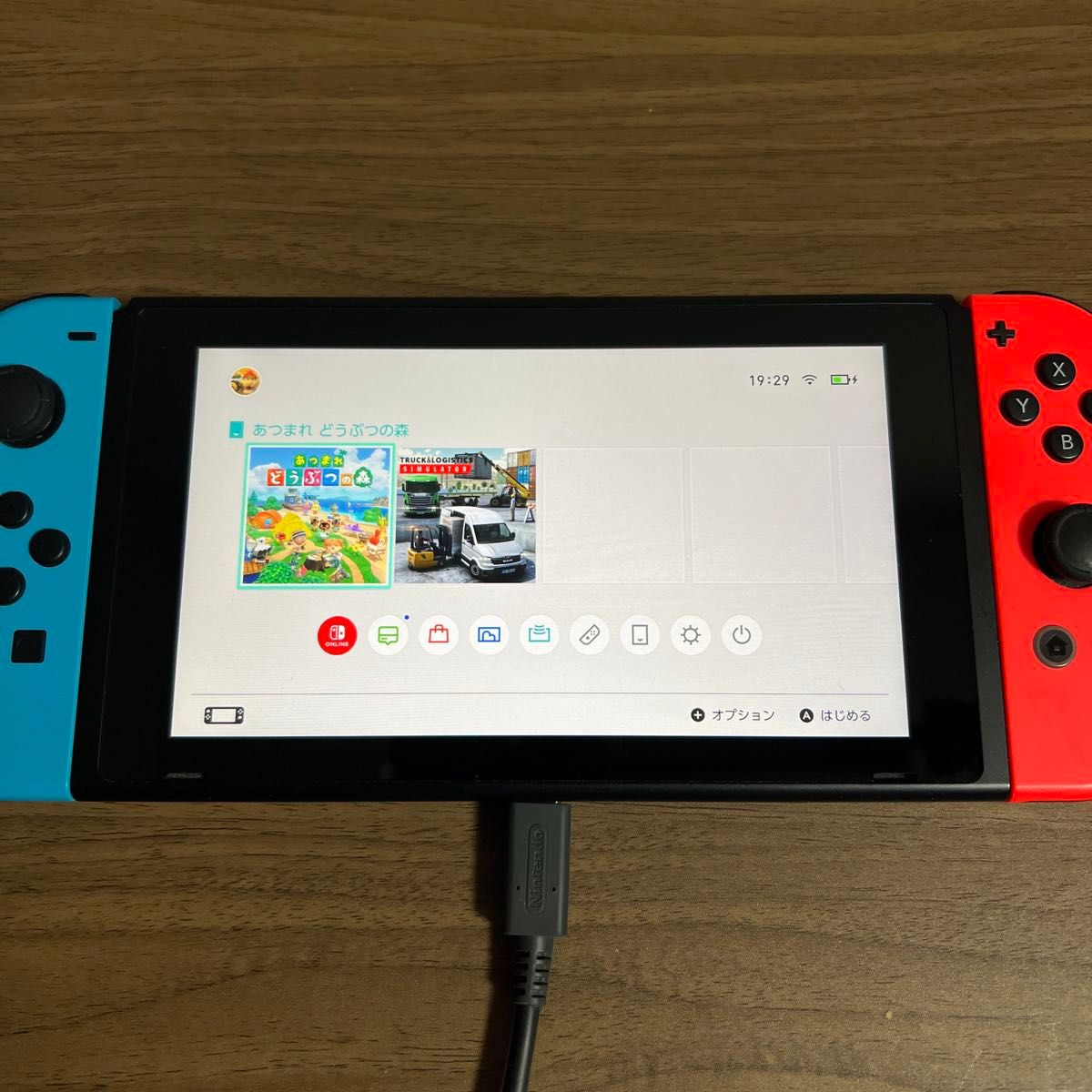 switch 本体 完品 起動確認済み 動作確認済・除菌済 Nintendo Switch HAD バッテリー強化型 本体