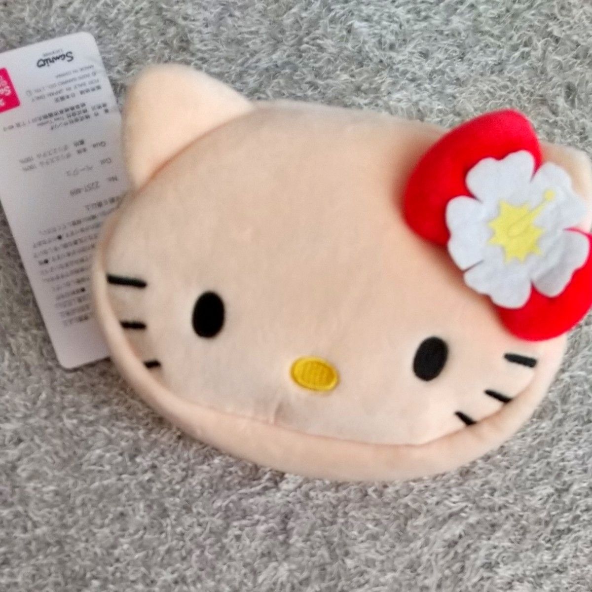 サンリオ♡ビスクマ キティちゃん ぬいぐるみ ポーチ【激レア】 サンリオ ハローキティ 日焼けキティ ハイビスカス ぬいぐるみ
