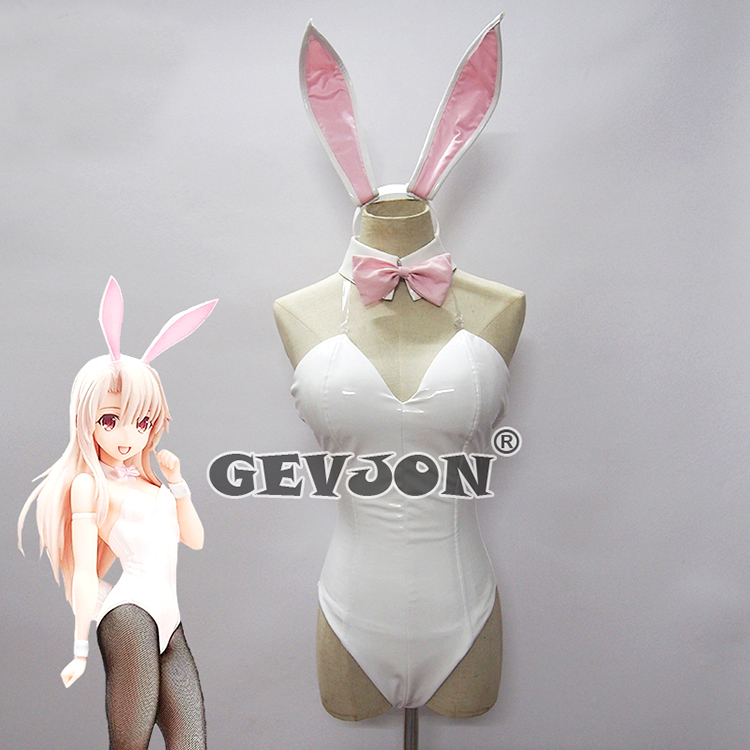 【全品送料無料】 コスプレ衣装 バニーガール ウサギガール セット プリズマ☆イリヤ liner レオタード PU合成革Bunny仮装 Fate/kaleid ハロウィン衣装 バニーガール