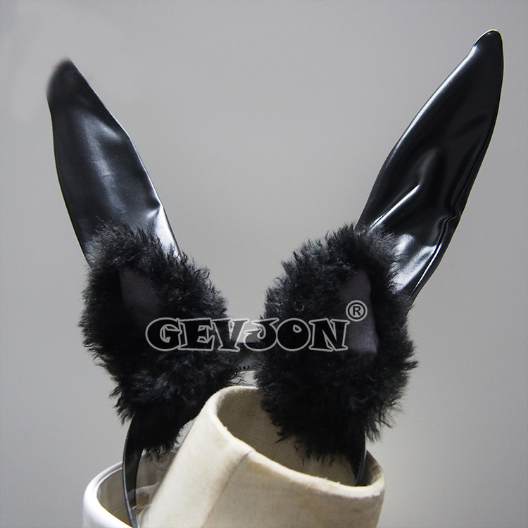  sexy костюмы Halloween костюм Leotard Bunny маскарадный костюм [ azur полоса ] love . костюм кролика заяц девушка чёрный -цветный набор 
