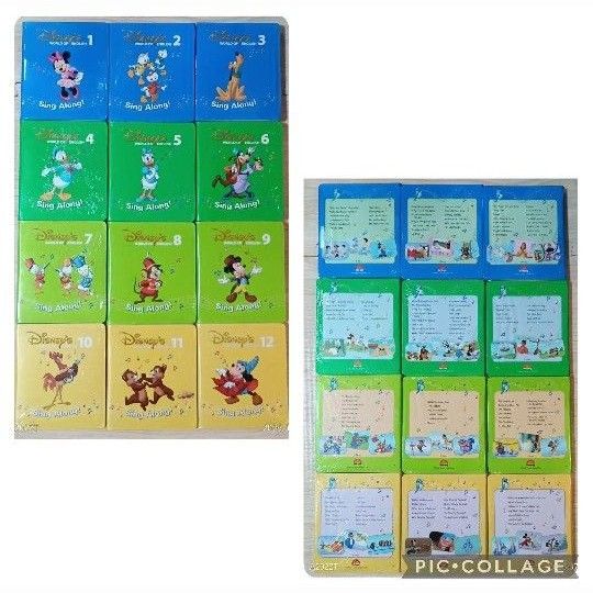 専用79‐⑫DWE ディズニー英語システム シングアロングDVD1〜12巻 95‐⑦DWE ディズニー英語システム シングアロングDVD1〜12巻