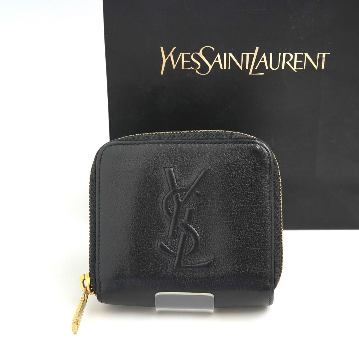 ✨新品未使用✨ Yves Saint Laurent ミニ財布 YSL ラウンド 新品未使用 Yves Saint Laurent ミニ財布 YSL ラウンド|Yahoo