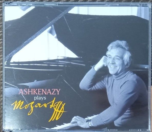 モーツァルト ピアノ協奏曲 アシュケナージ サイン入りCD 2CD) モーツァルト ピアノ協奏曲第21+23+26+27番