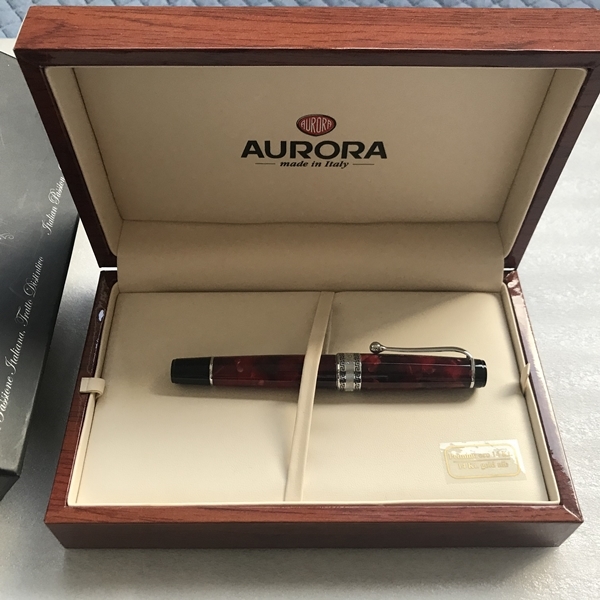 AURORA アウロラ 万年筆 オプティマ 996-C バーガンディ F gastech.com.tr
