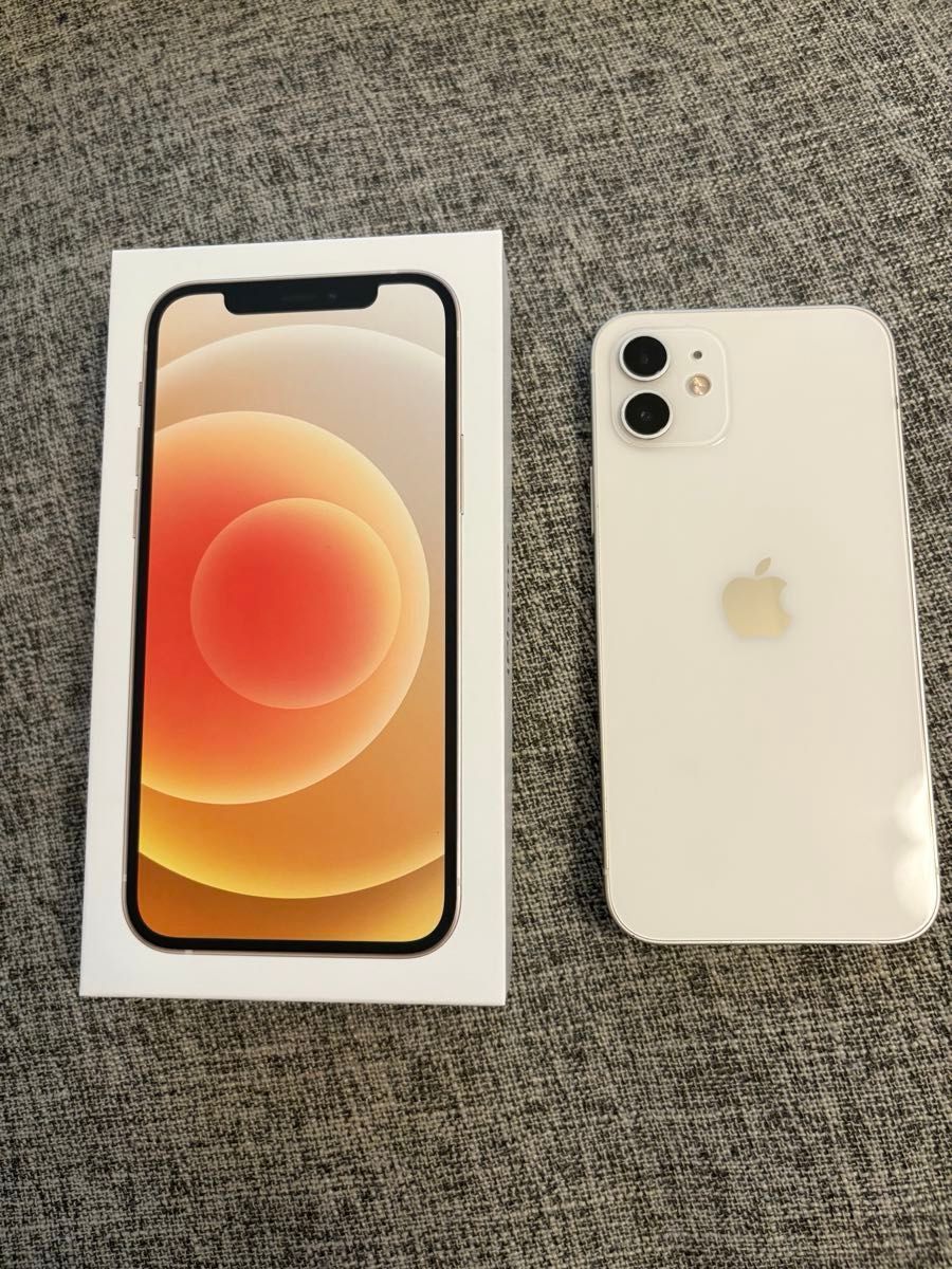 iPhone12 64GB ホワイト SIMロック解除済み Apple iPhone12 64GB ホワイト SIMロック解除済み 本体 白 残債