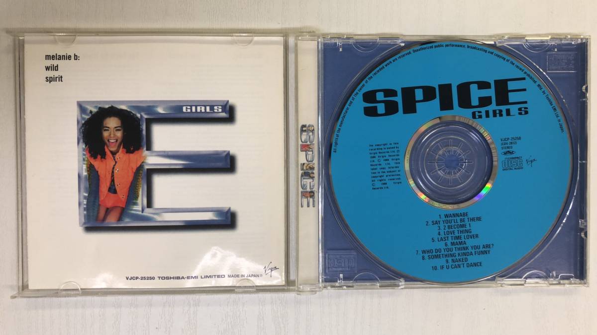 SPICE GIRLS / SPICE スパイス・ガールズ スパイス CD盤 コンパクトディスク VJCP-25250_画像3