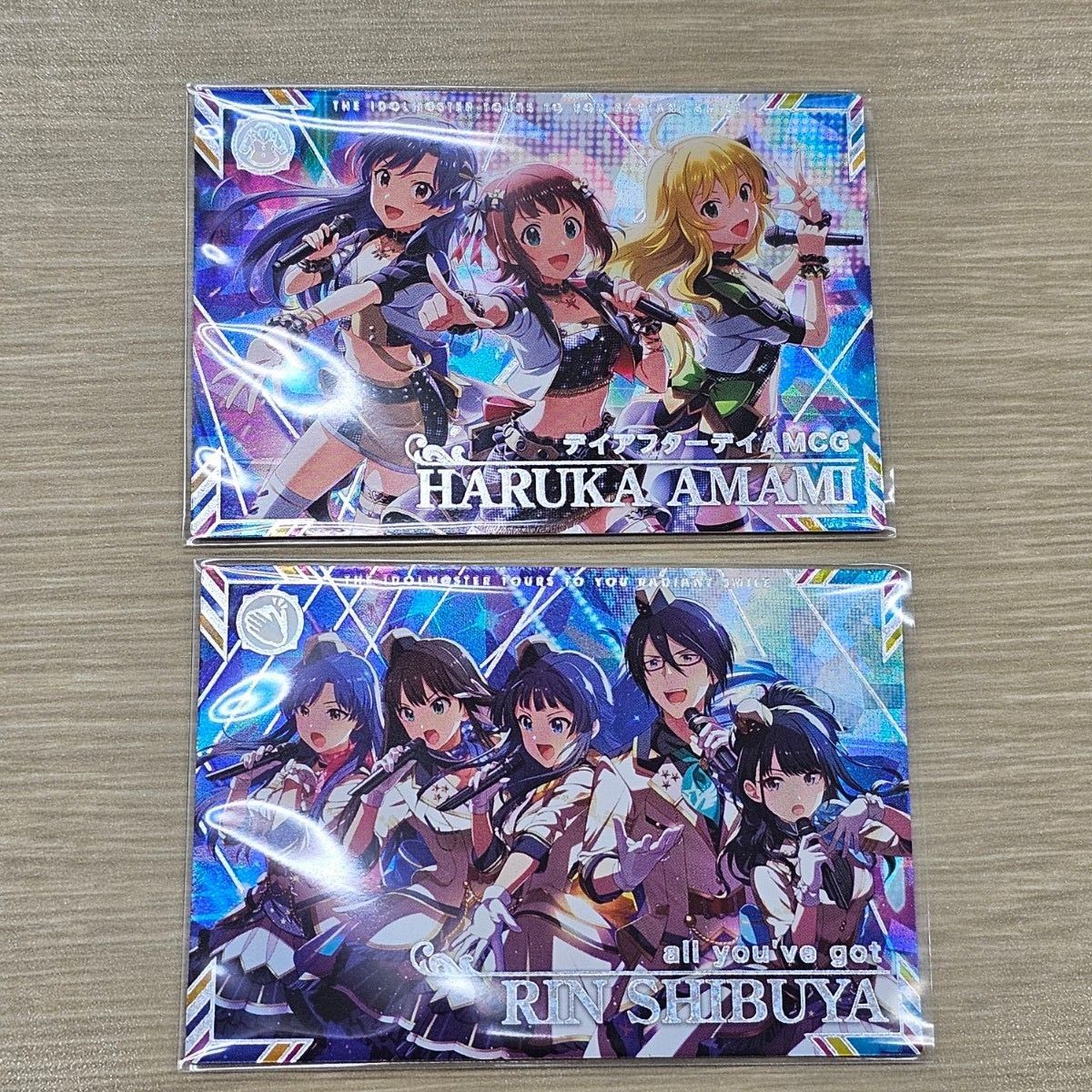 アイドルマスターツアーズ ファーストロケテスト SSR天海春香、渋谷凛 ツアマス ツアマス 1弾 SSR 2枚セット 天海春香 渋谷凛|Yahoo!フリマ(旧
