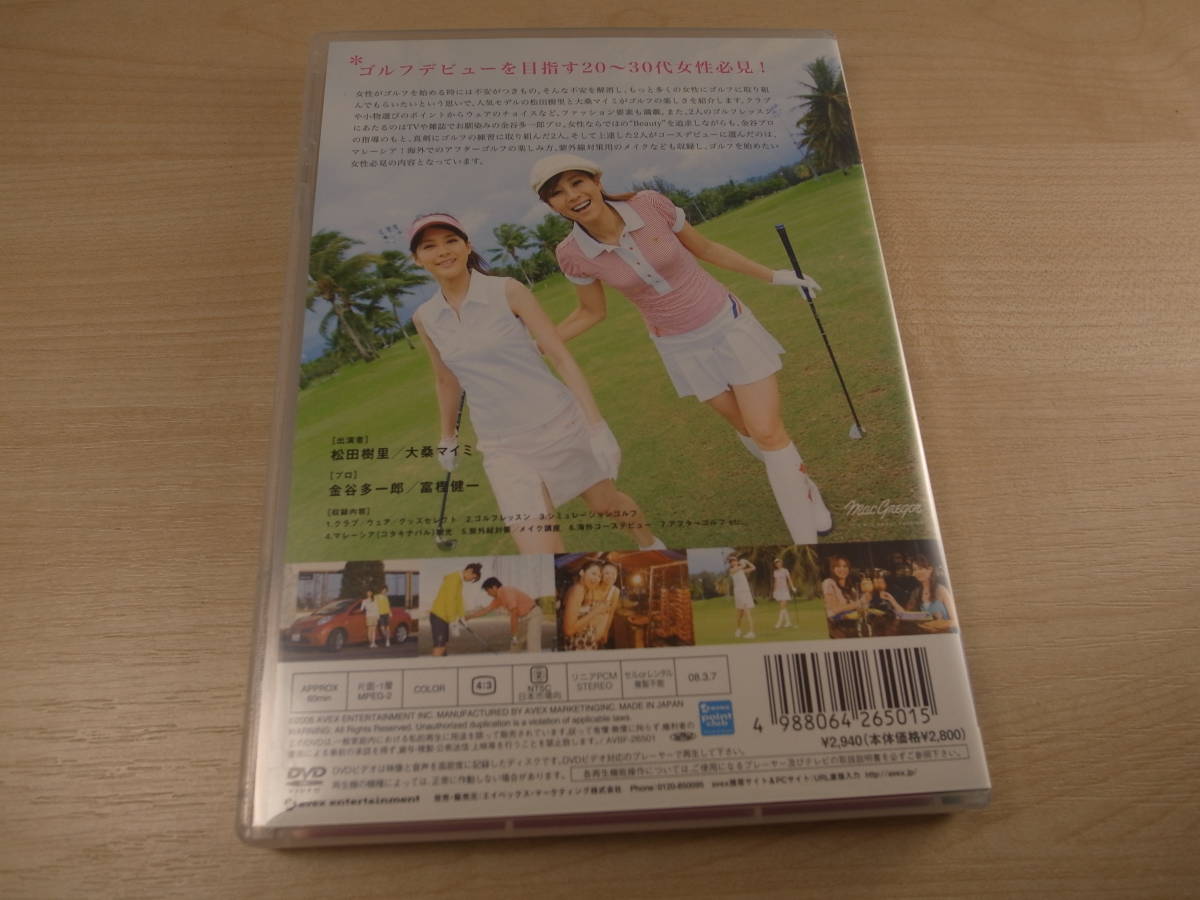 DVD*Beauty GOLF~ женщина начинающий предназначенный Golf DVD~*