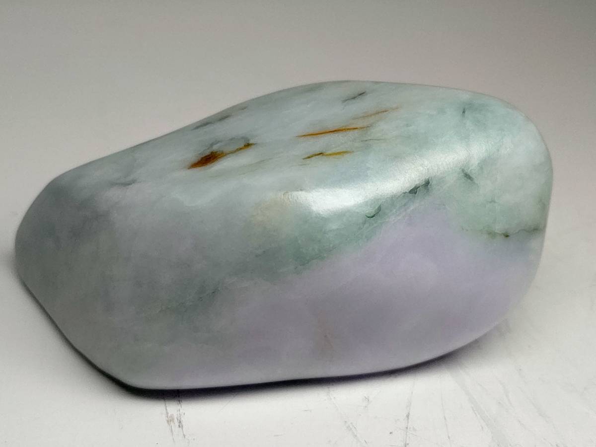オンライン限定商品】 ラベライム 736g 翡翠 ヒスイ 原石 鑑賞石 自然