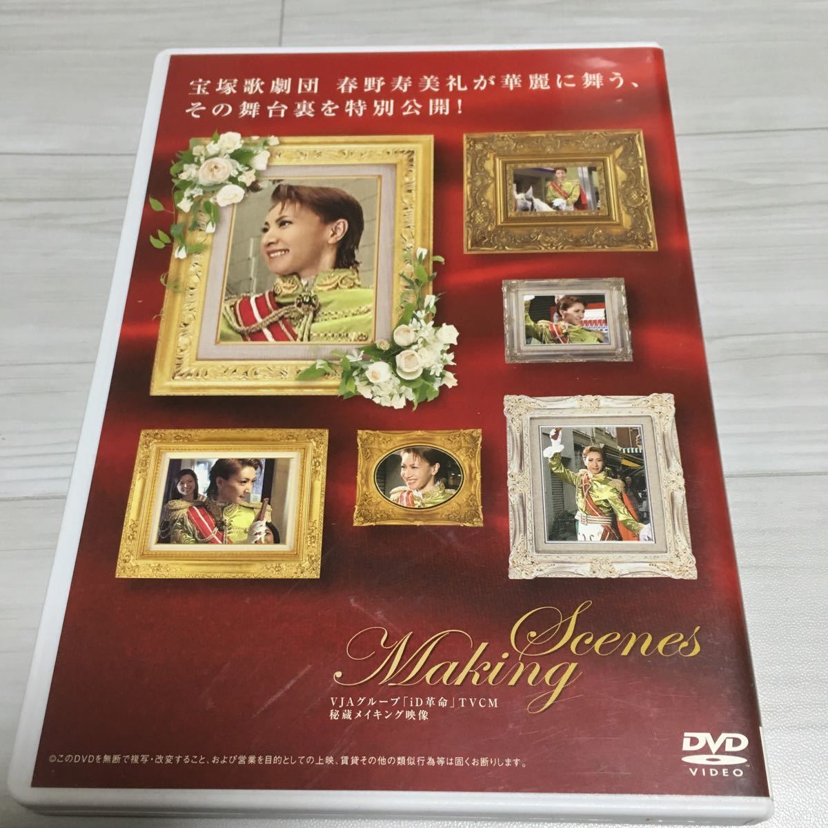 限定1名！DVD 春野寿美礼 秘蔵メイキング映像 VJAグループ_画像3