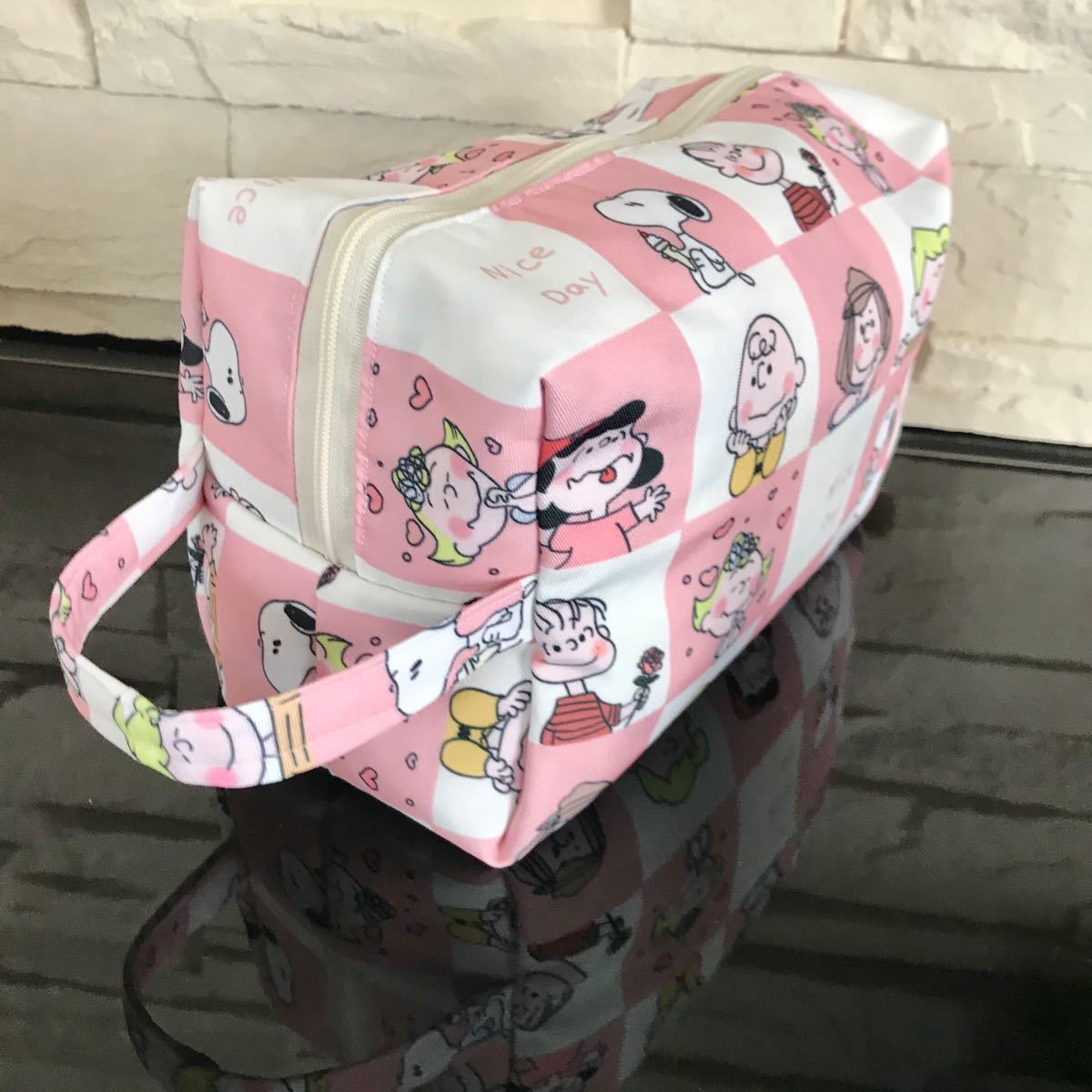 Paypayフリマ 最終お値下げ ハンドメイド オムツポーチ ポーチ スヌーピー Paypayフリマ 最終お値下げ ハンドメイド オムツポーチ ポーチ スヌーピー